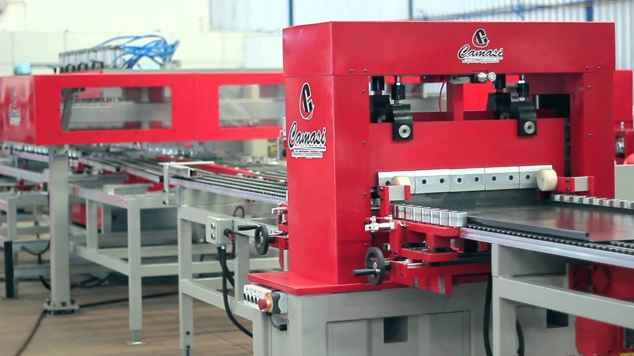 Linha de Perfilamento Camasi CMSLP1000 - Solda do Reforço