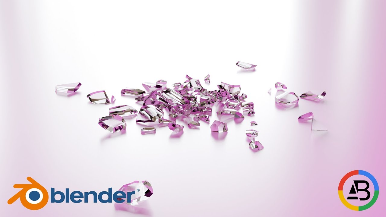 Create REALISTIC Broken Glass in Blender (Under 7 Minutes!)