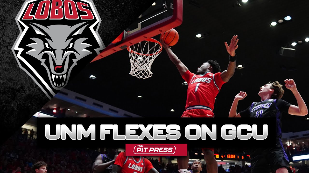 Let's talk ball! UNM flexes on GCU, Jake Hall goes for 22 points and extends UNM freshman record