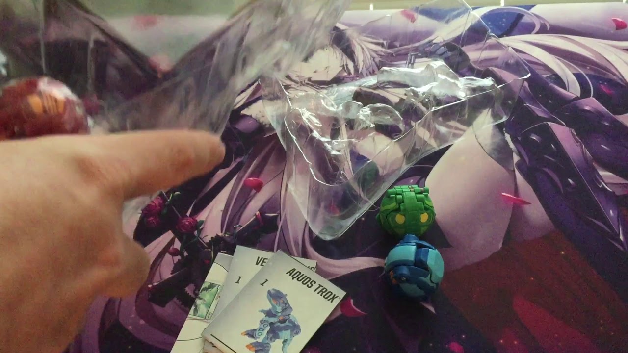 Bakugan Battle Pack Unboxing Ventus Fangzor/Aquos Trox