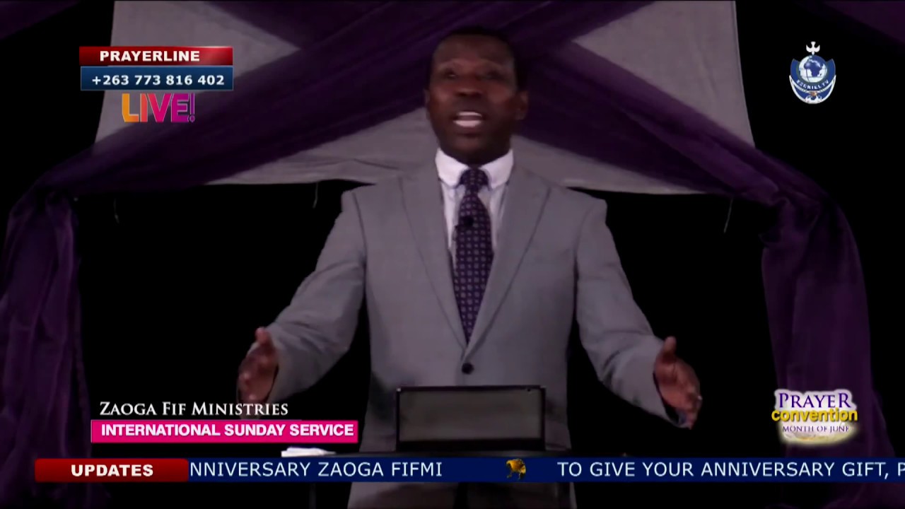 Forward in Faith Ministries International Sunday Service | Overseer Dr. E  Chizeya RSA