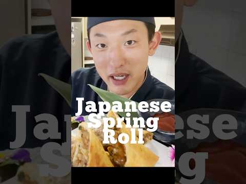 Japanese Spring Roll 🇯🇵✨　#japanesecooking
