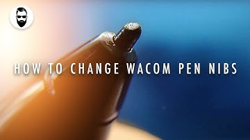 Changing Wacom Pen Nibs - How To Replace Wacom Nib