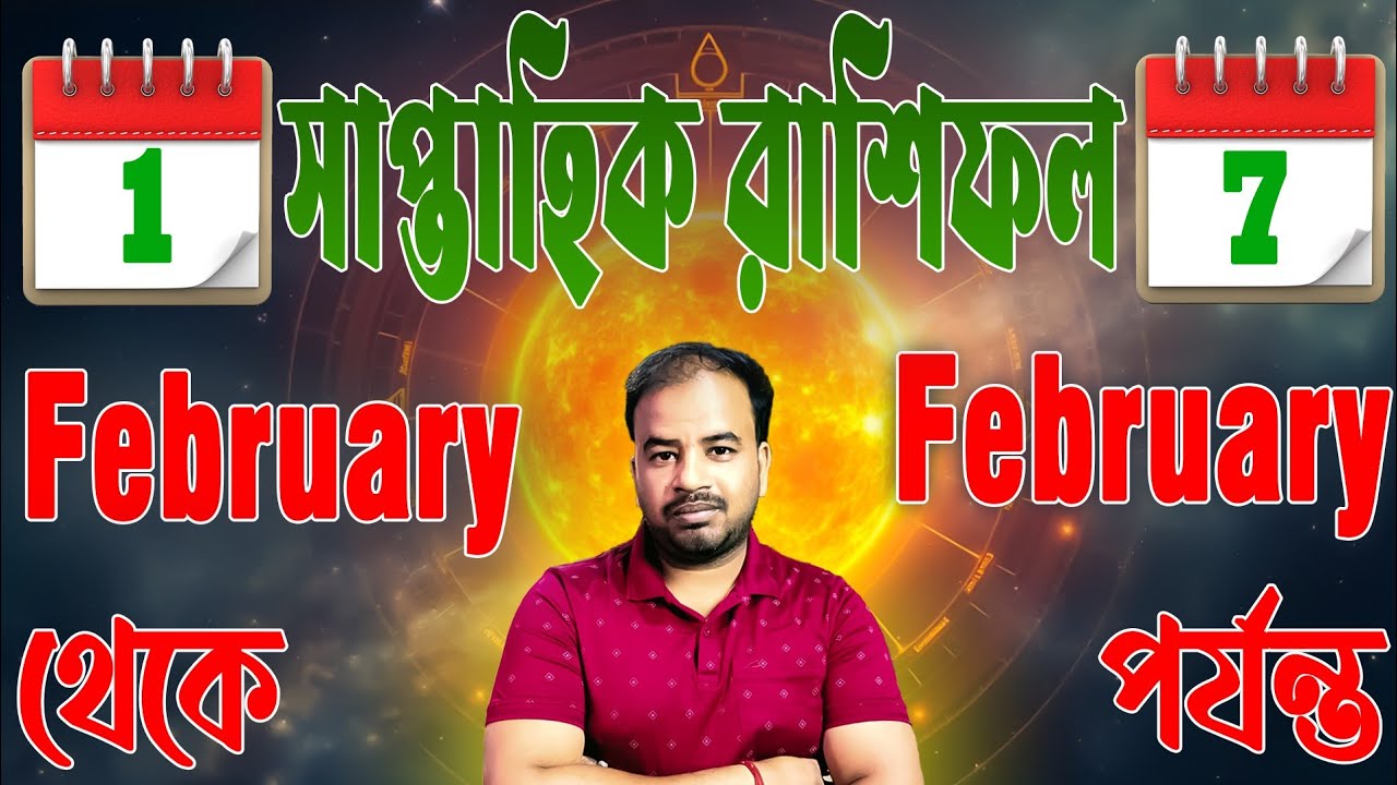 Saptahik Rashifal | 1 February To 7 February 2026 