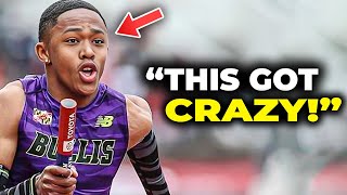 Faster Than Bolt at 16: The Rise of 400m Phenom Quincy Wilson!