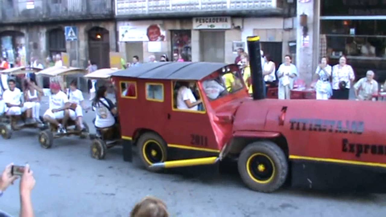 Desfile de peñas Covaleda 2011