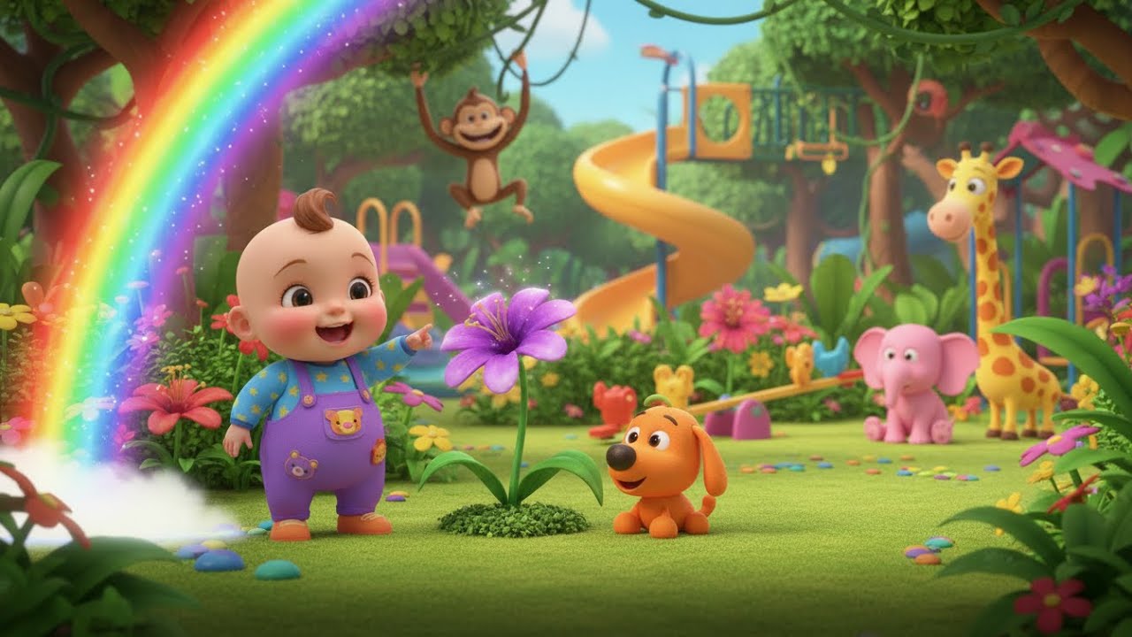 🎵 Find the Color Game Adventure | kids nursery rhymes | Baby Song, Learn Colors Cartoon 🎨🌈