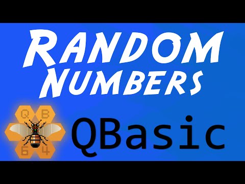 Random Number Generation - QBasic: Tutorial 13
