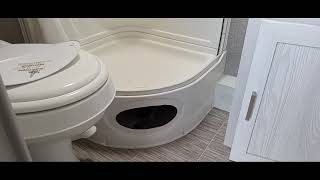 RV Shower Pan Removal