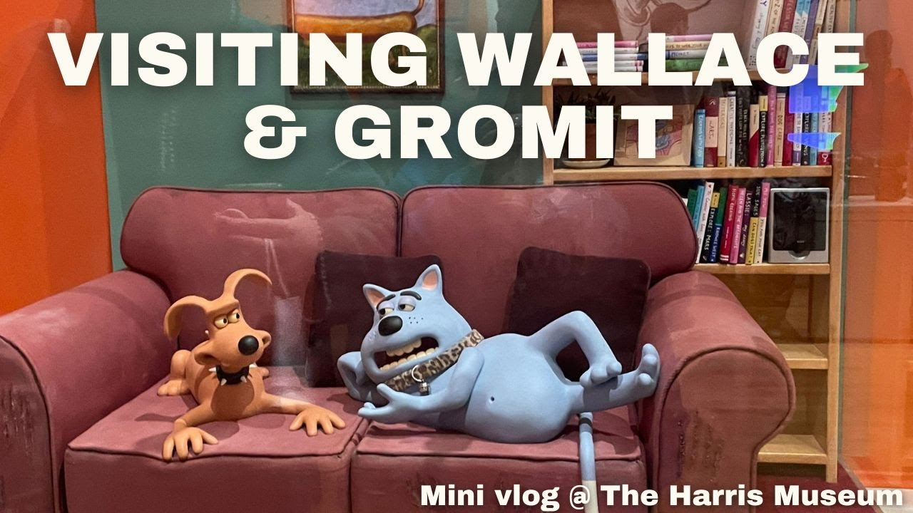 Wallace & Gromit Took Over the Harris Museum 🧀 | Makers Market + Cute Finds