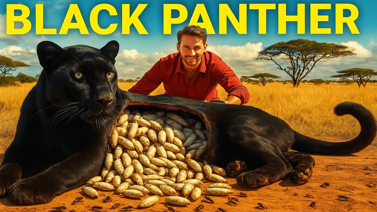 Rescue Story: Rescue Team Saves Black Panther From A Ferocious Bee Nest