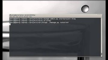 Full Web Framework Python Django Tutorial II Blog - Create First Project - Linux/Ubuntu/Windows