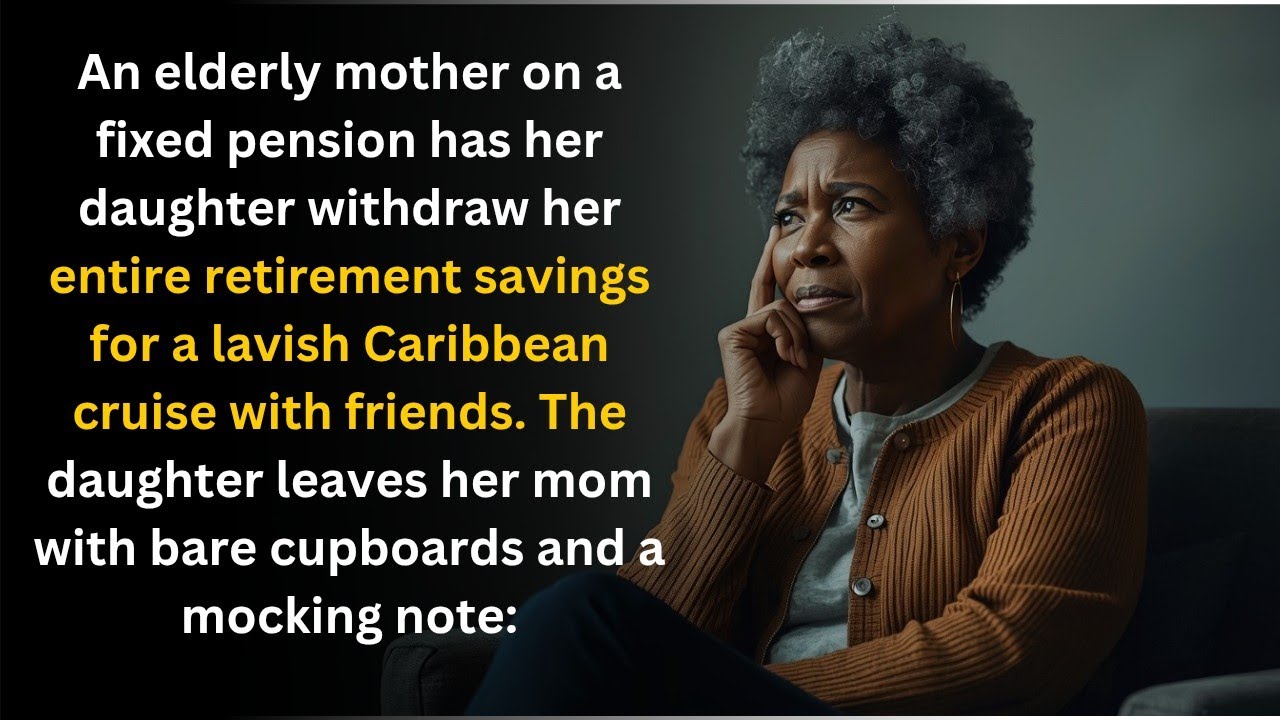My Daughter Stole My $42,800 for a Vacation. She Came Home to an Empty House & a Full Fridge