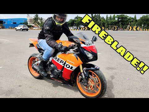 RIDING HONDA CBR1000RR FOR THE FIRST TIME EVER😍 | THE SWEETEST LITRE CLASS!!