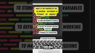 Python trivia 85 #shorts #datascience #python #pythonprogramming