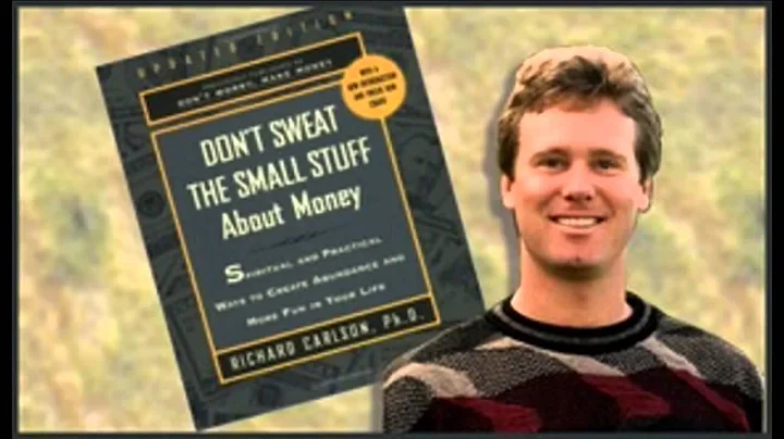 DON'T SWEAT THE SMALL STUFF   Richard Carlson Famo...