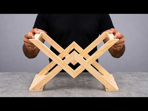 This Wooden Mechanism Looks Simple… But It’s Surprisingly Smart