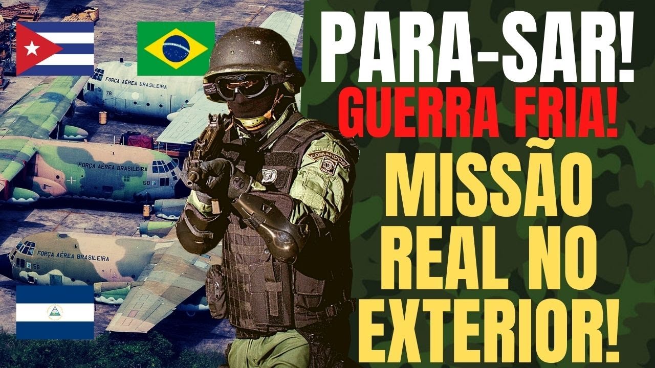 O dia que o Para SaR da FAB cumpriu lendária operação real de resgate na Nicarágua era a Guerra Fria