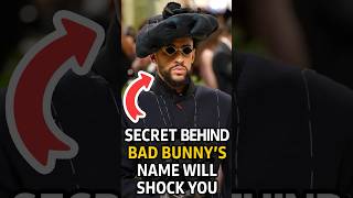 The Story Behind The Bad Bunny's Name #badbunny