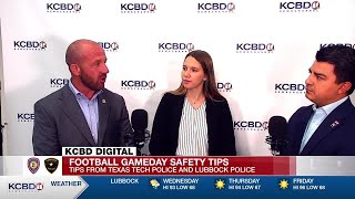 WATCH: Gameday safety tips with Texas Tech Police and Lubbock Police