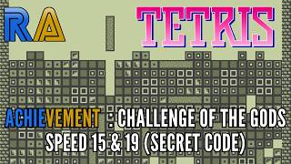 Tetris (Gameboy) Speed 15 & 19 : 20 Lines Achievements - 🏆 [1440p60] Challenge of the Gods