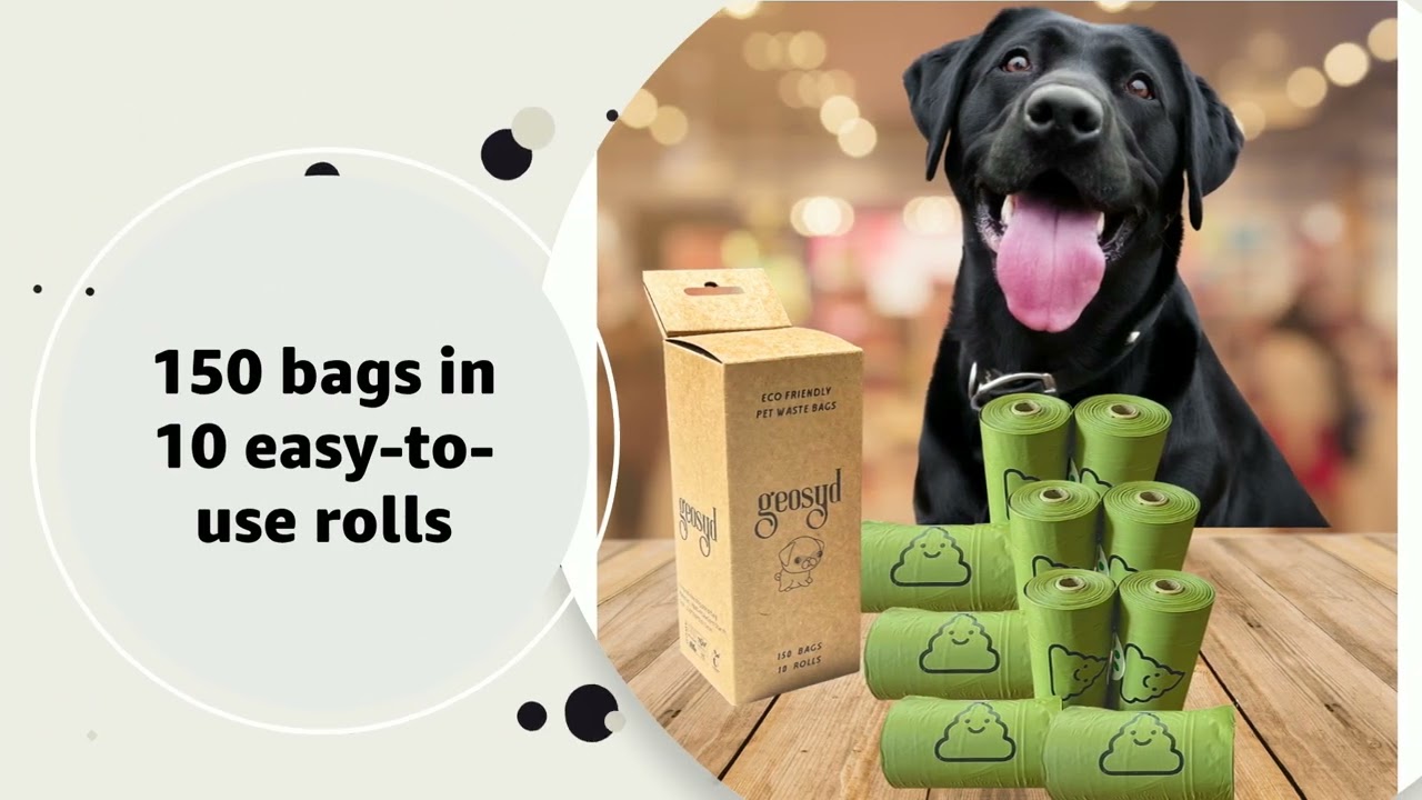 Geosyd Pet Waste Bags: Making Cleanup a Breeze