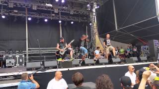 Hacktivist - Blades(Live)@Brutal Assault 2014