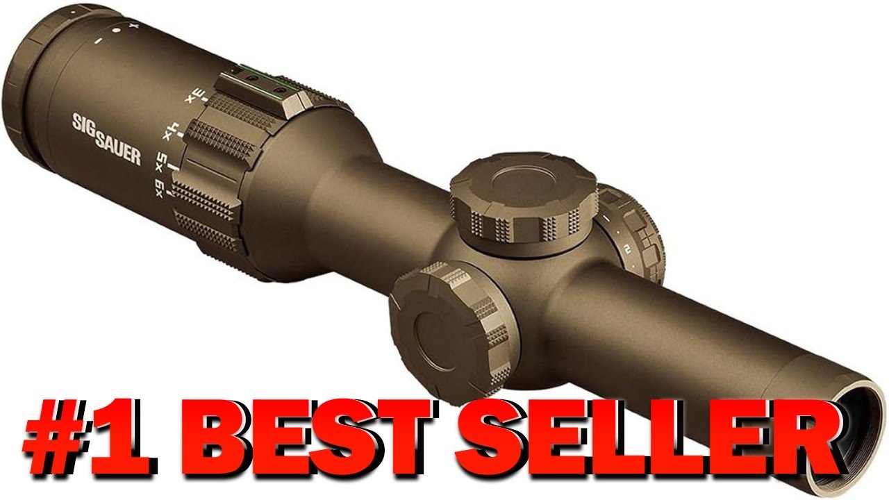 SIG SAUER TANGO6T 1 6x24mm 30mm Tube Second Focal Plane F2 Durable - B08WM36Z4F