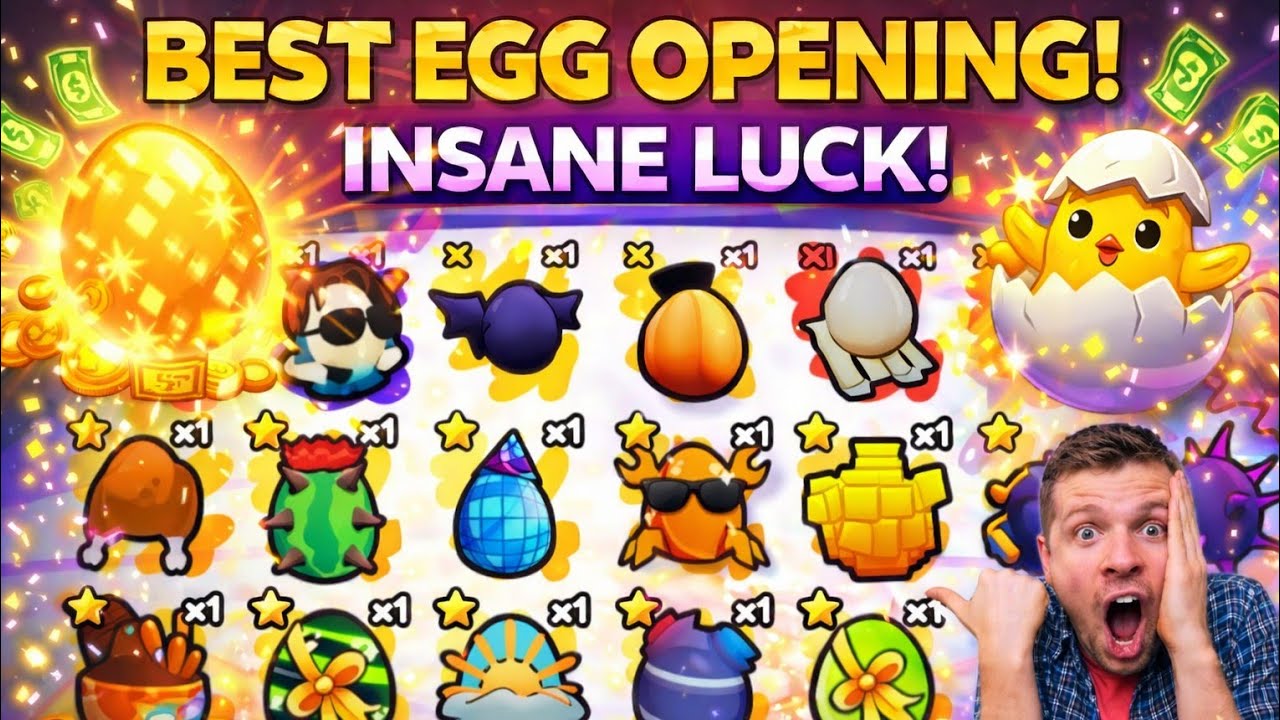 OPENING W EGGS IN ARM WRESTLE SIMULATOR 😱