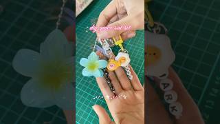 diy keychain sat set jadi✨ | #diy #diycrafts #keychain #shorts