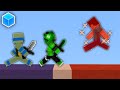 CREEPER and Nightlxgacy play cubecraft block wars bridges
