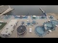 Observation Wheel overlooking Paradise Pier & Casinos in Biloxi, Mississippi