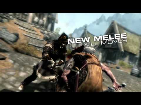 Kill Cams - Skyrim Update 1.5 Trailer