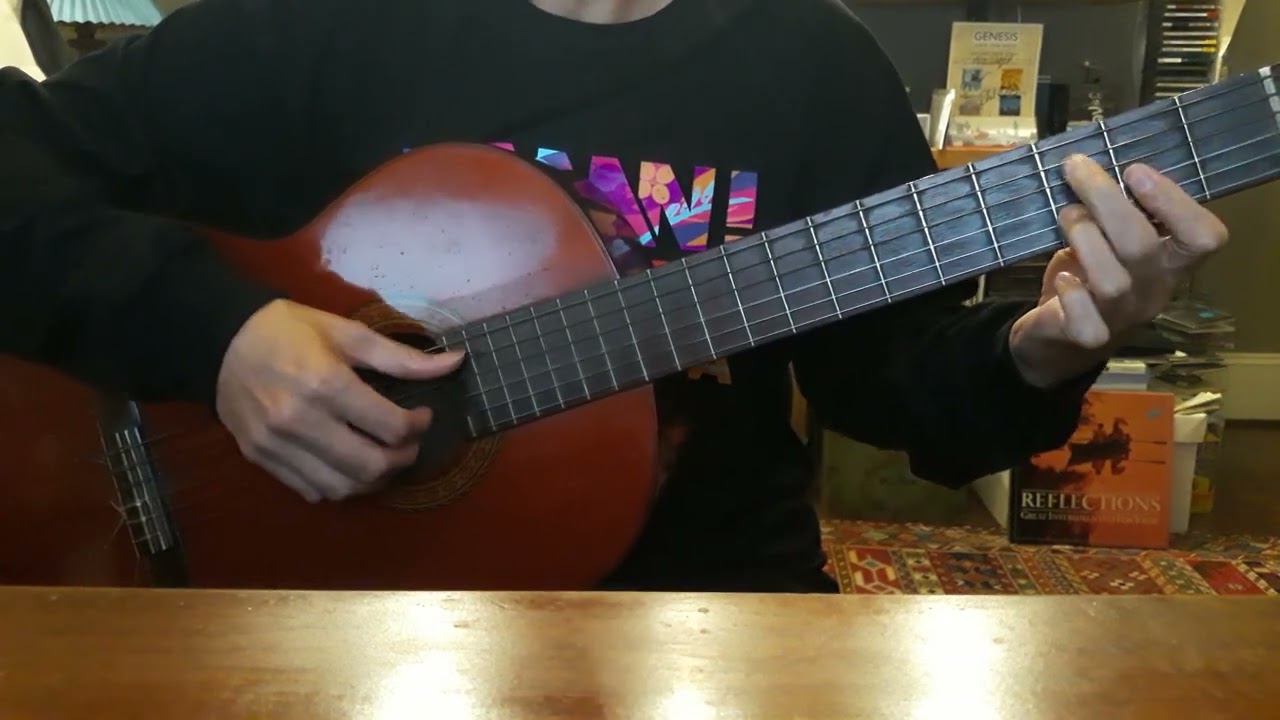 Putri Ariani - Hanya Rindu (acoustic guitar cover with Putri's vocal)