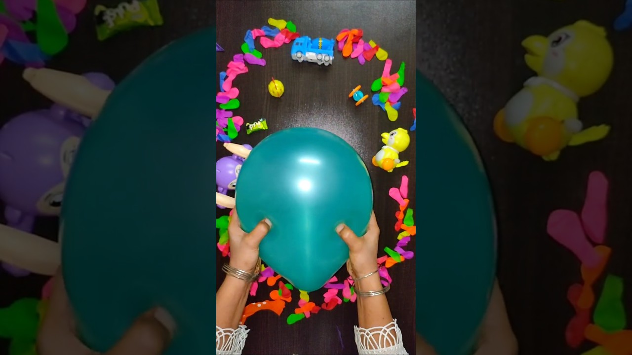 COLORFUL BALLOON POPPING💥🎈 | Polka Dot ASMR Satisfying sound 