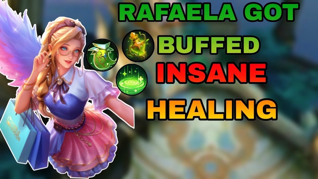 🧚‍♀️RAFAELA IS A SAVAGE! RAFAELA BEST BUILD 2024 | MLBB RAFAELA ...