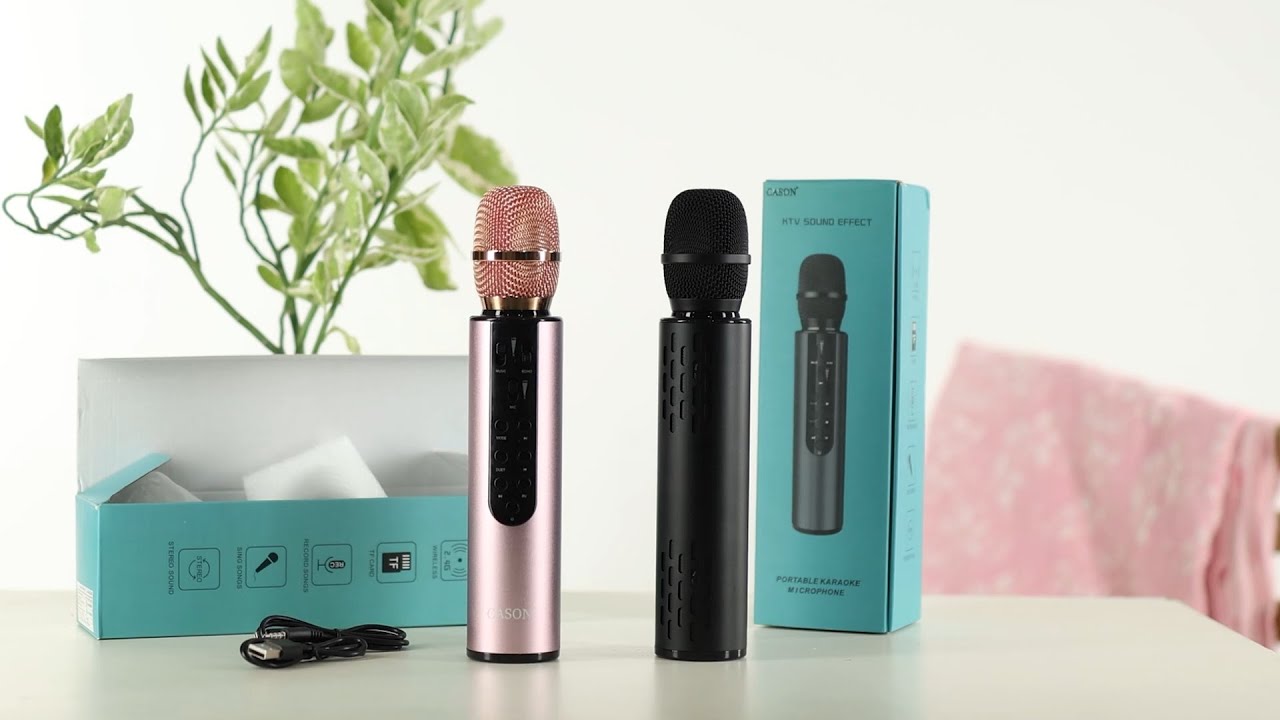 CASON Bluetooth Karaoke Mic | Wireless Karaoke Microphone | Best Karaoke Mic 2026