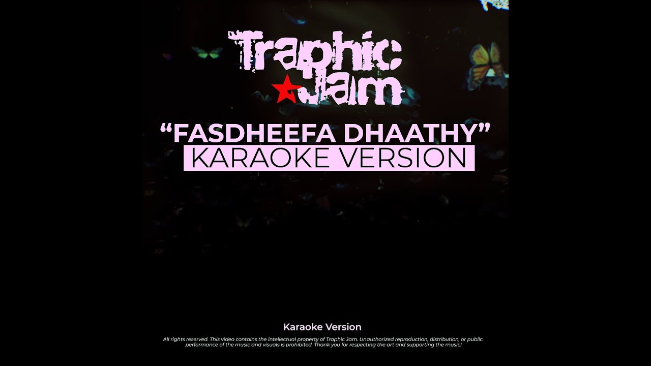 Fasdheefa Dhaathy  ( Official Karaoke Version )