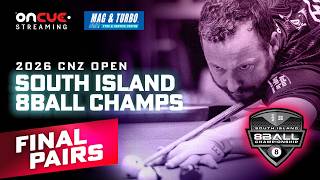 2026 Clubs Nz South Island Open Pairs