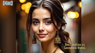 4K Indian Ai Lookbook Model - Saree Lookbook Art - Market View
