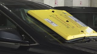 Barnacle Threat Of Enforcement Device Prompts Payment Bangor Parking Tickets