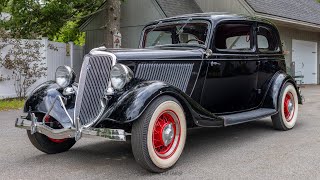 1934 Ford Model 40 Victoria Walk-around Video