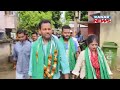 Barabati-Cuttack BJD MLA Candidate Prakash Behera Conducts Door-Door Election Campaigning