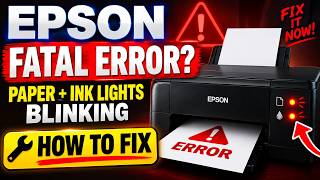 【ジャンク】EPSON PX-5600 通電エラー（電源、排紙ランプ点滅）あり Epson General Error, Fatal Error | Blinking Paper and Ink Lights