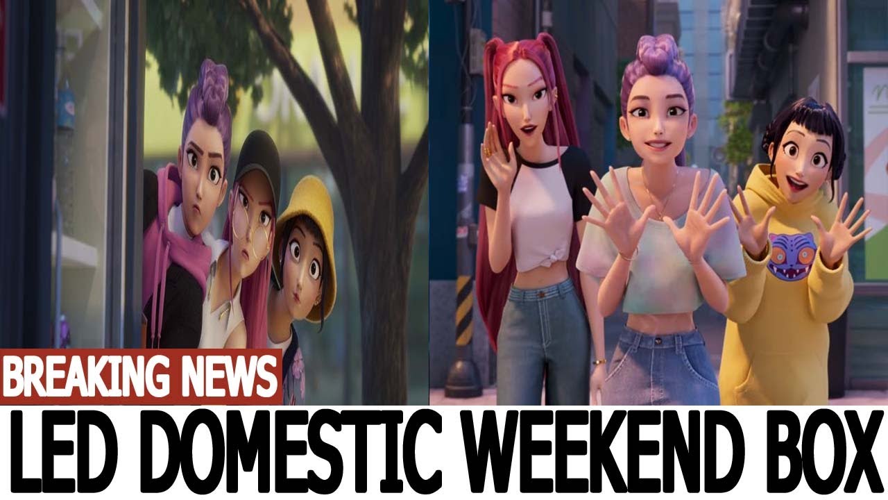 Netflix’s ‘KPop Demon Hunters’ led domestic weekend box office in unexpected win