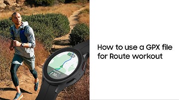 Galaxy Watch5 Pro: How to use a GPX file for Route workout | Samsung