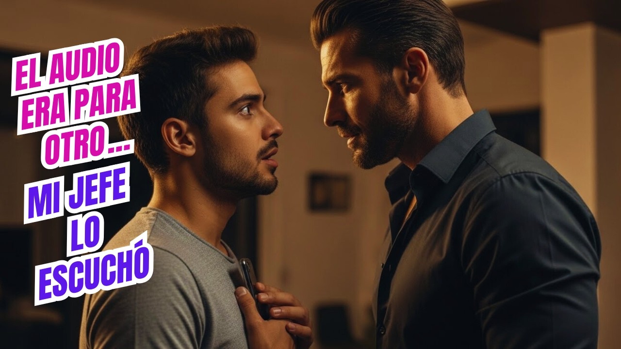 Mi jefe recibió un audio que era para otro y su actitud me dejó sin palabras...