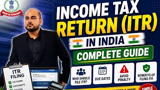 Part 1: Income Tax Return (ITR) Explained in India | ROI Filing Process, Types &amp; Due Dates.