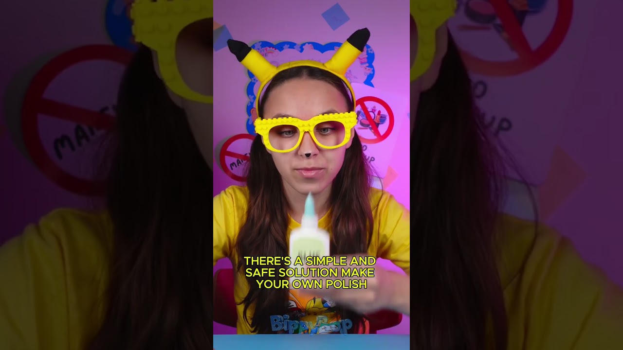 💅 DIY SAFE NAIL POLISH for KIDS!