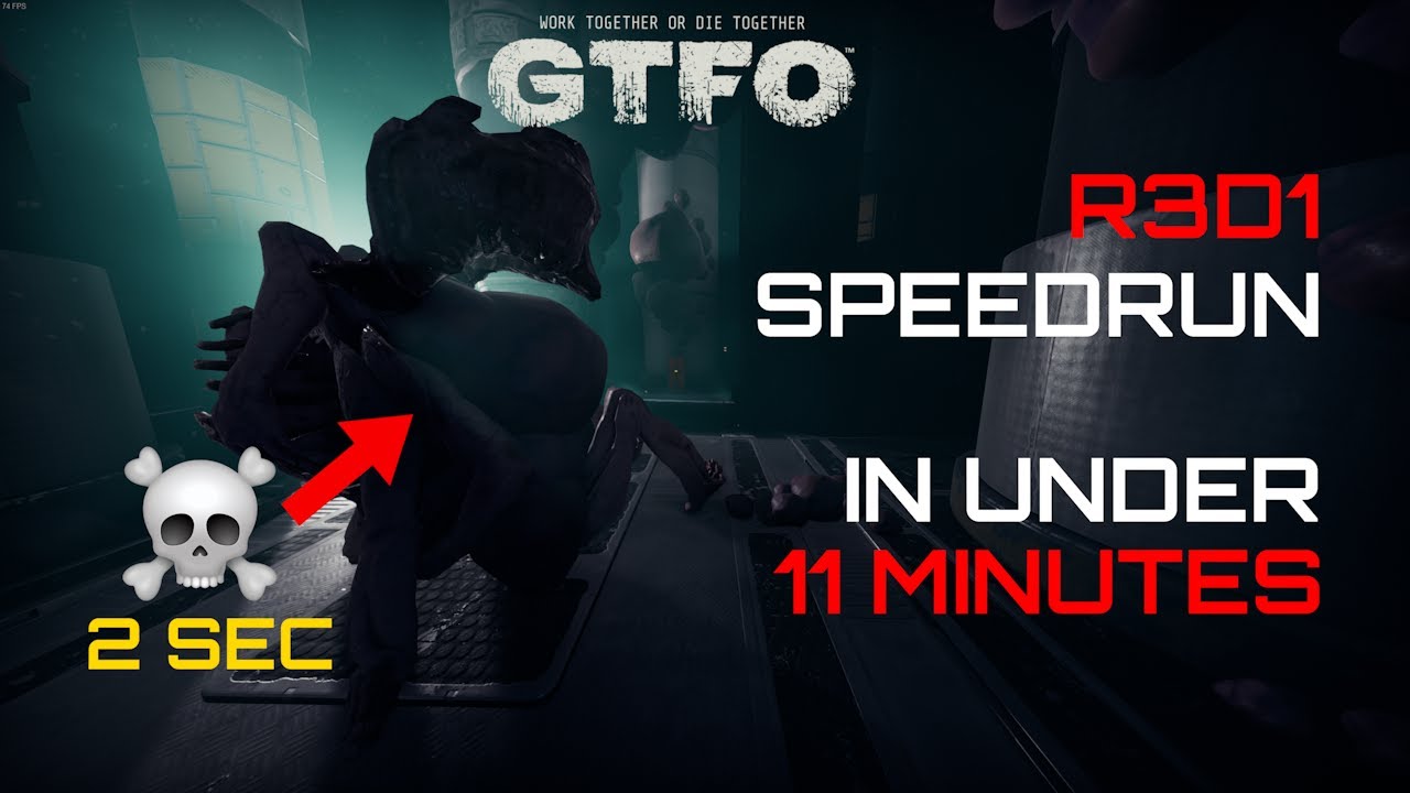 [GTFO] Speedrun - R3D1 in 